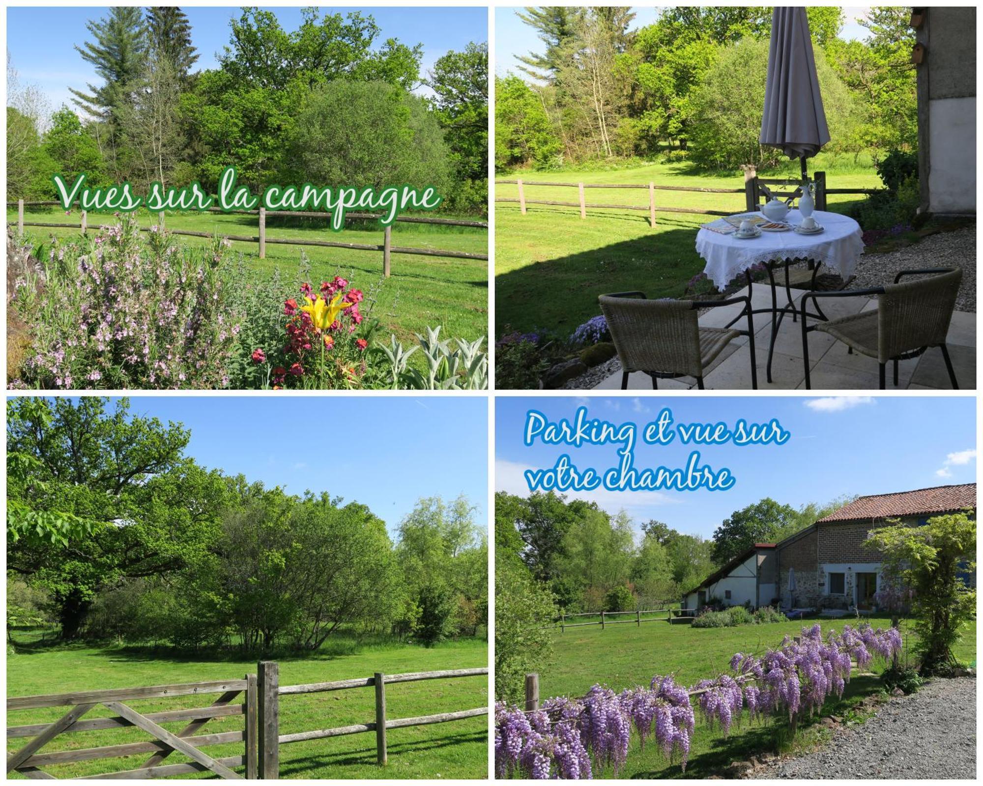 Serenite Verte A La Tuilerie Accommodation La Bazeuge Eksteriør bilde